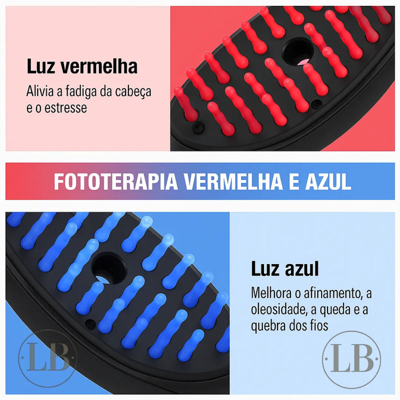 Kit Anti-Queda | Escova Therabrush & Óleo de Alecrim