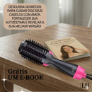 Escova Alisadora e Secadora 3 em 1 - LA BELAH