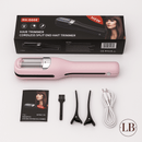 Escova Aparadora de Pontas Duplas e Corte Bordado Profissional - LA BELAH