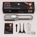 Escova Aparadora de Pontas Duplas e Corte Bordado Profissional - LA BELAH