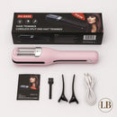 Escova Aparadora de Pontas Duplas e Corte Profissional - LA BELAH