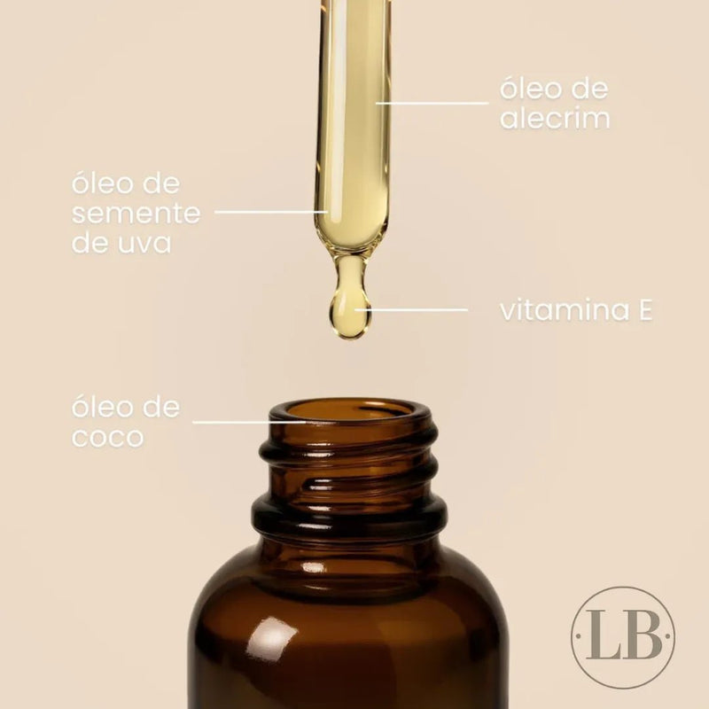 Kit Anti - Queda | Escova Therabrush & Óleo de Alecrim - LA BELAH