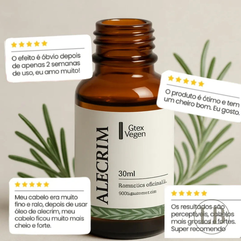 Kit Anti - Queda | Escova Therabrush & Óleo de Alecrim - LA BELAH