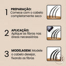 kit Fibra Capilar - Toppik Hair - Cobertura Instantânea - LA BELAH