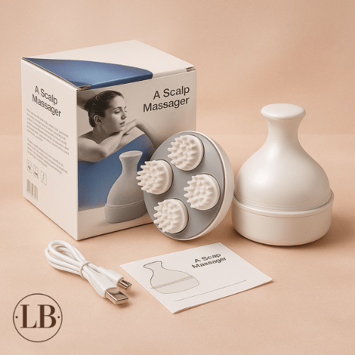 Massageador Elétrico com Haste para Cabeça e Corpo - LA BELAH