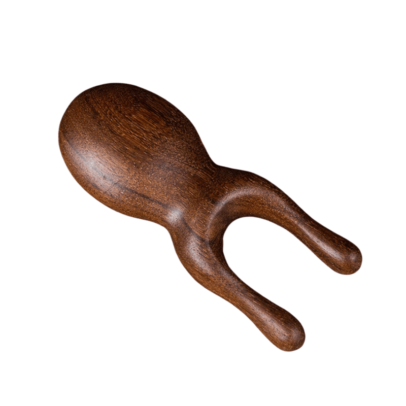Pente De Massagem De Sândalo Dolphin Portátil - LA BELAH