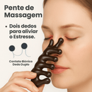 Pente De Massagem De Sândalo Dolphin Portátil - LA BELAH