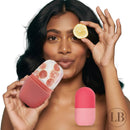 Rolo de Gelo Facial em Silicone | Massagem, Lifting, Reutilizável, Melhora a Pele e Fecha Poros - LA BELAH