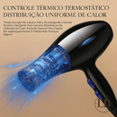 Secador de Cabelo Profissional Turbo - LA BELAH - LA BELAH